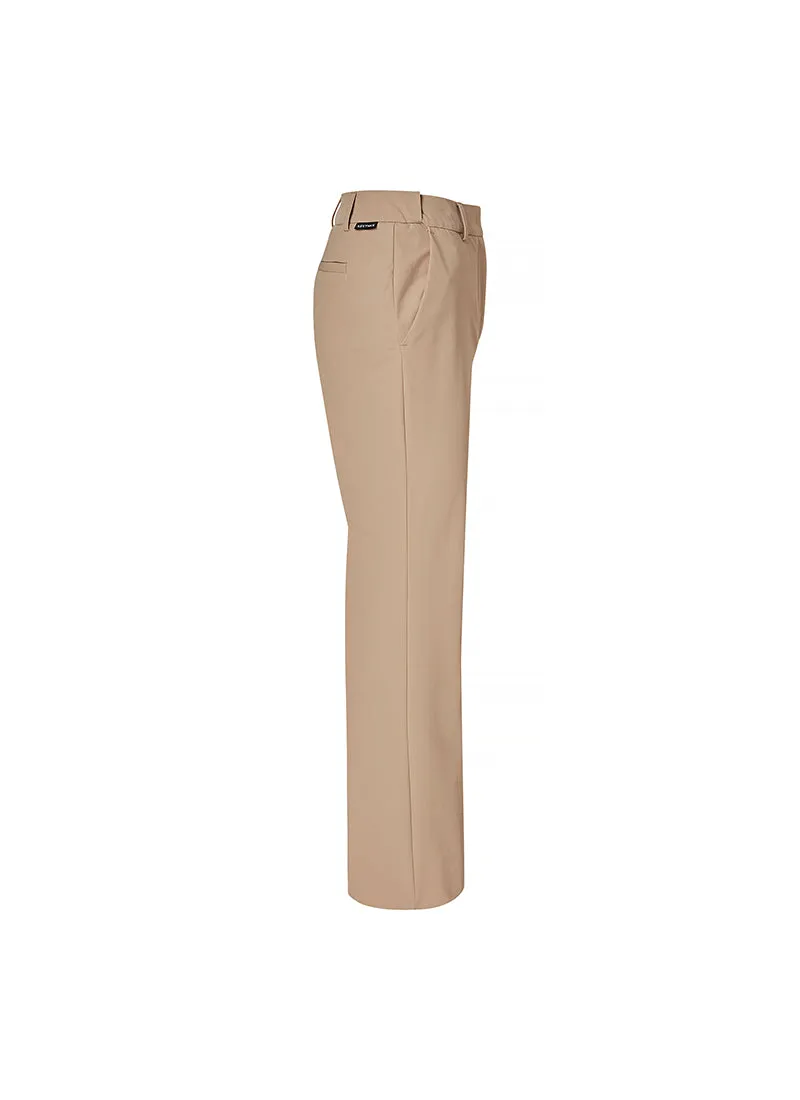 Magic Banding Women's Twill Fluffy Boots Cut Slacks