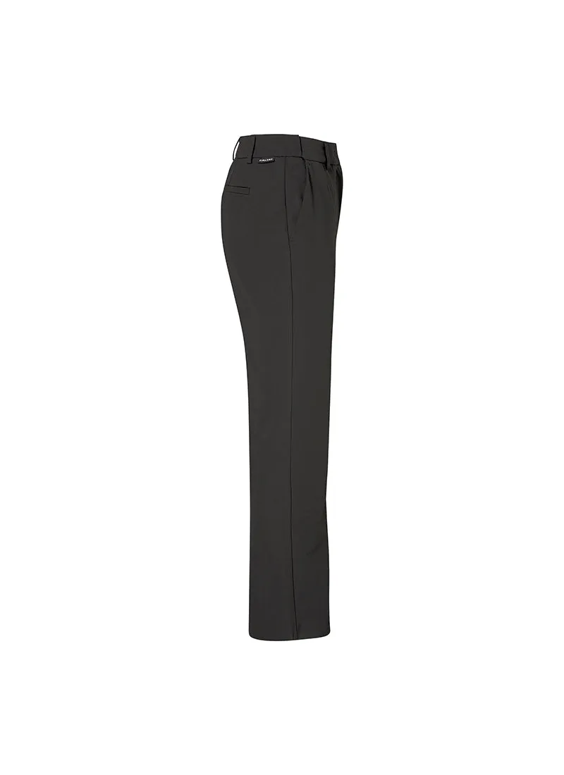 Magic Banding Women's Twill Fluffy Boots Cut Slacks