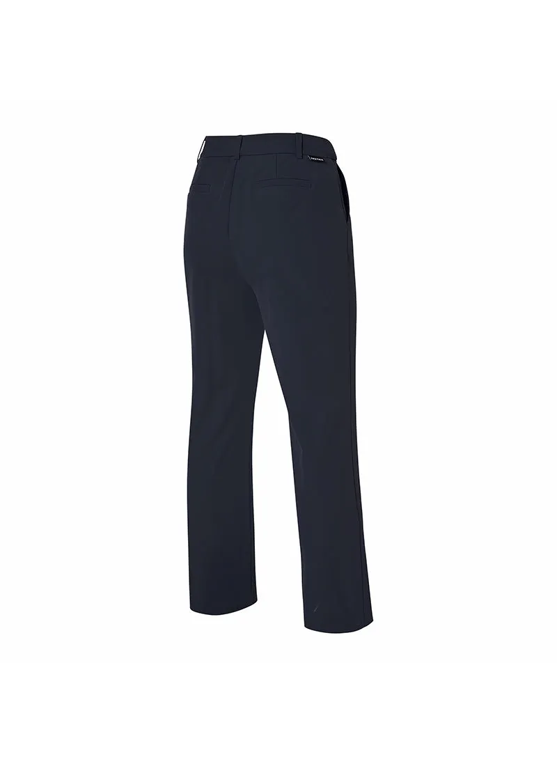 Magic Banding Women's Twill Fluffy Boots Cut Slacks