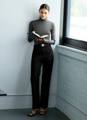 Magic Banding Women's Twill Fluffy Slacks