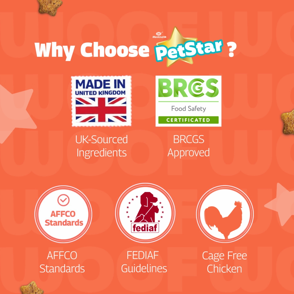 Mankind Petstar Milk and Wheat Puppy Dog Dry Food