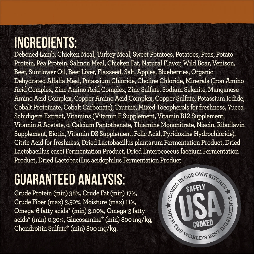 Merrick Backcountry Raw Infused Grain Free Big Game Recipe Dry Dog Food