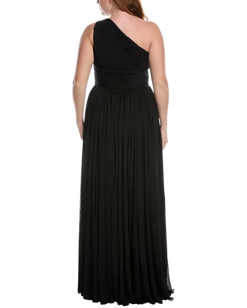 Michael Kors Collection Ruched Chiffon Gown