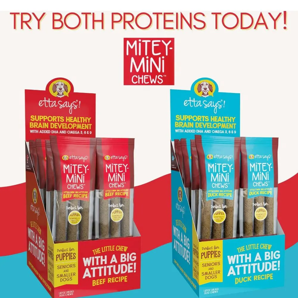 Mitey Mini Jerky Beef Dog Chew
