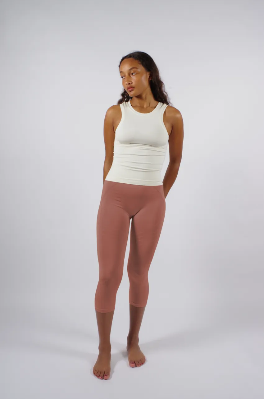 MOTION 3/4 Leggings | Rusty Pink