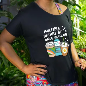 Multiple Drinks at Once Club | Slouchy Tee