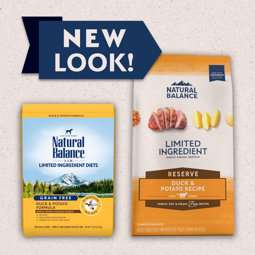 Natural Balance L.I.D. Limited Ingredient Diets Potato & Duck Dry Dog Food