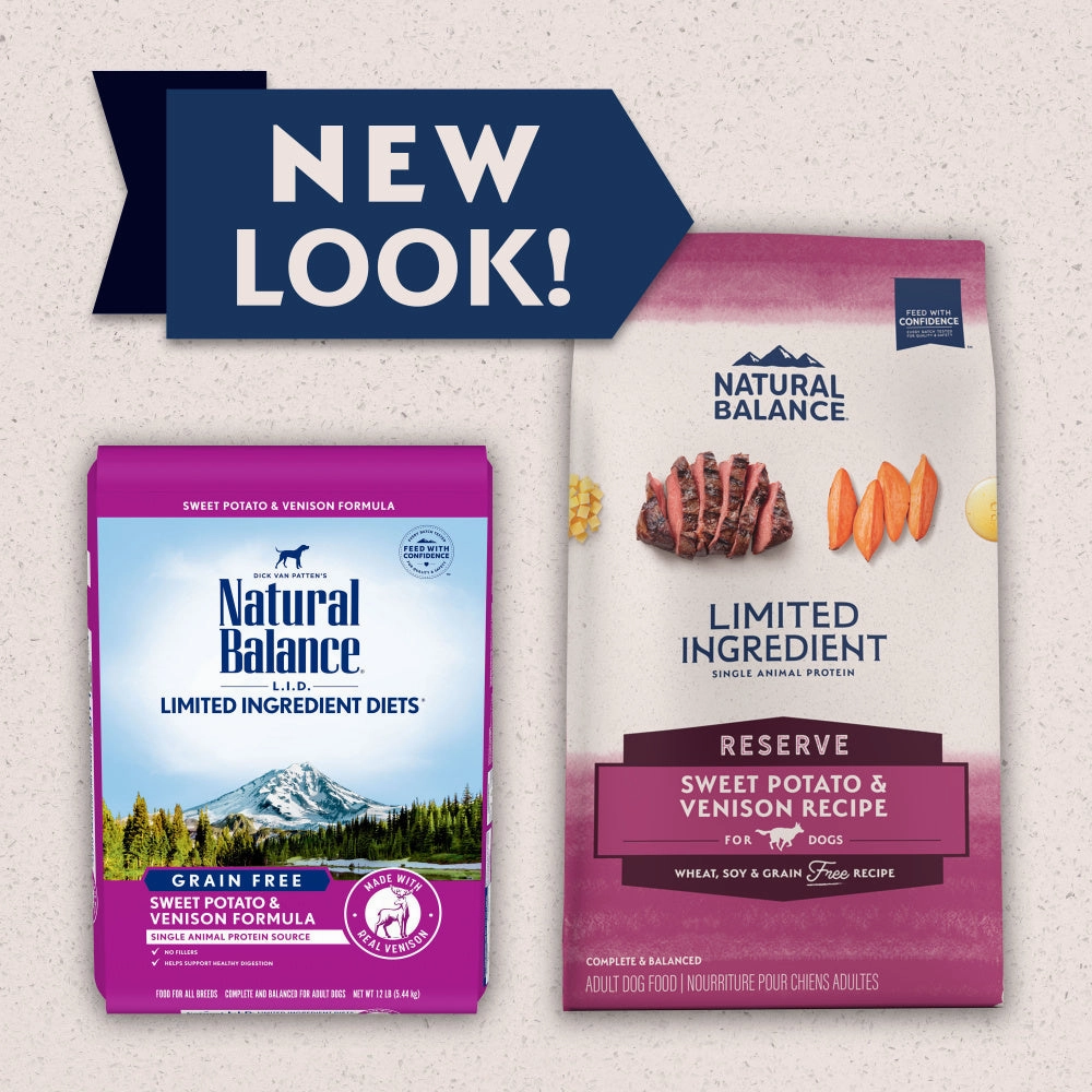 Natural Balance L.I.D. Limited Ingredient Diets Adult Maintenance Sweet Potato & Venison Dry Dog Food