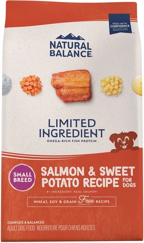 Natural Balance Limited Ingredient Salmon & Sweet Potato Small Breed Bites