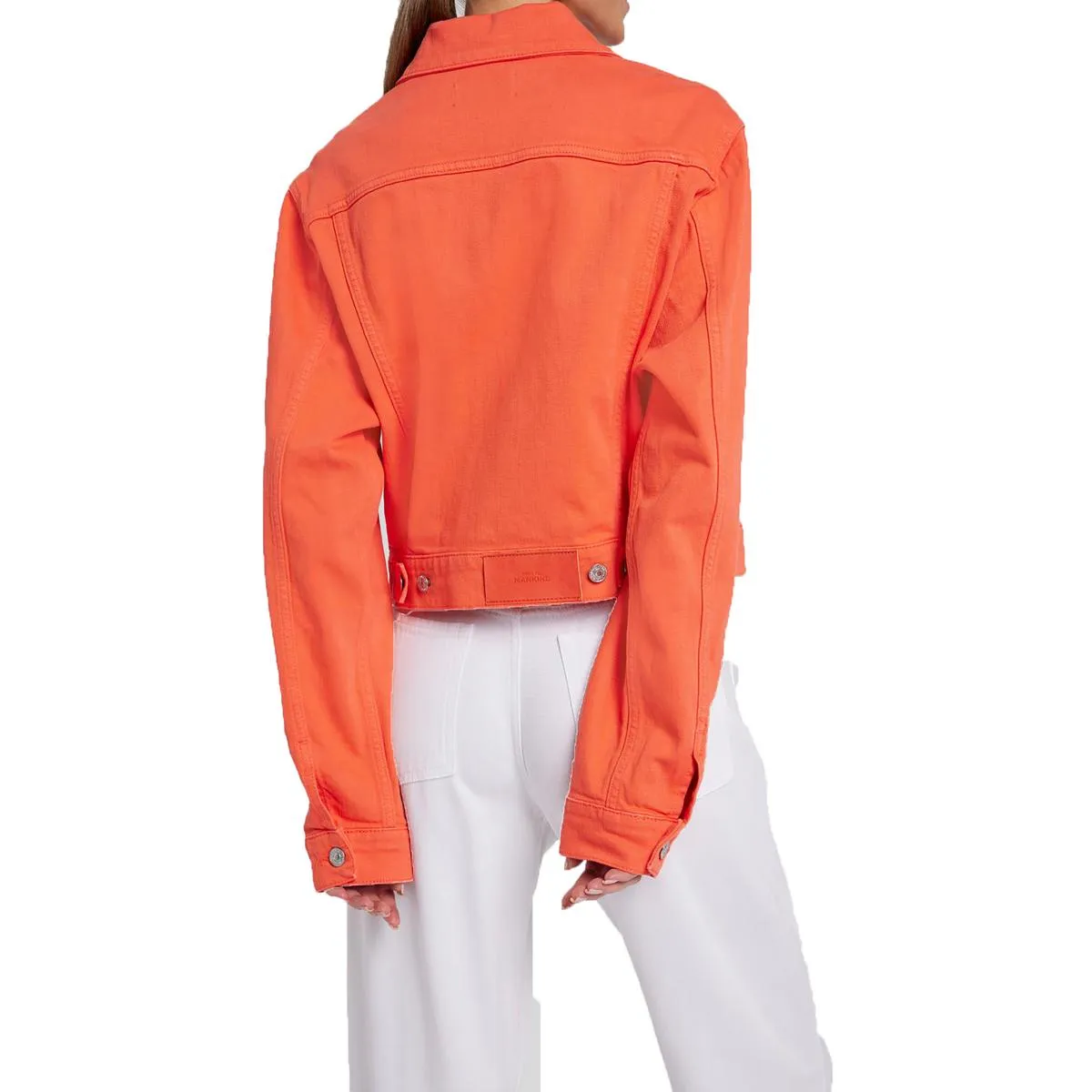 Nellie Womens Pocket Cotton Denim Jacket
