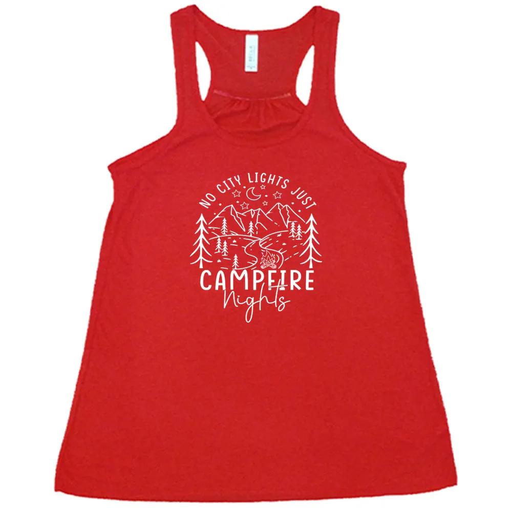 No City Lights Just Campfire Nights Shirt