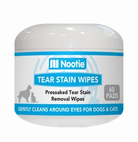 Nootie Tear Stain Wipes with Aloe Vera 60 ct