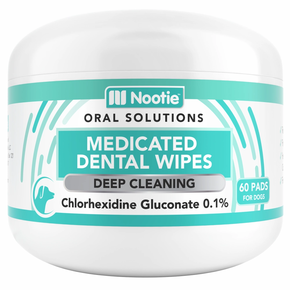 Nooties Antimicrobial Dental Wipes 60 ct.