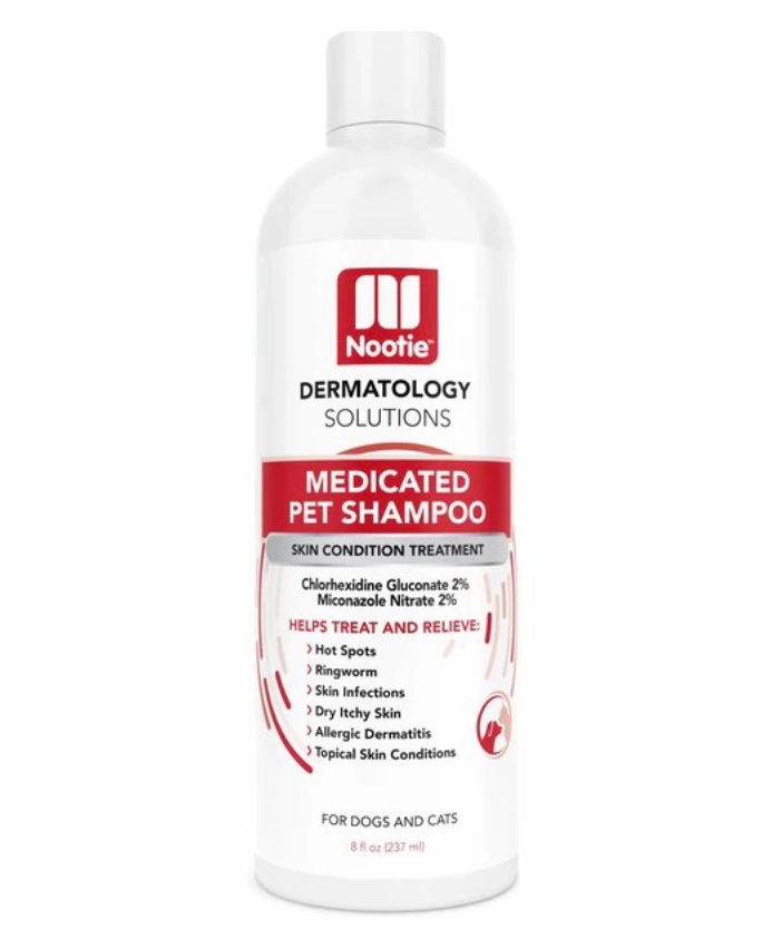 Nooties Dermatology Medicated Pet Shampoo 8 oz.
