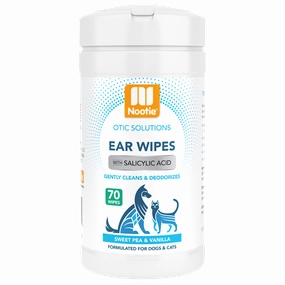 Nooties Sweet Pea & Vanilla Ear Wipes 70 ct.