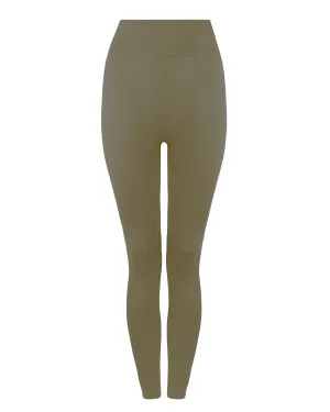 NOURISH FLAT RIBBED Leggings | Olive