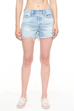 Nova High Rise Short In Aloe Vintage Wash