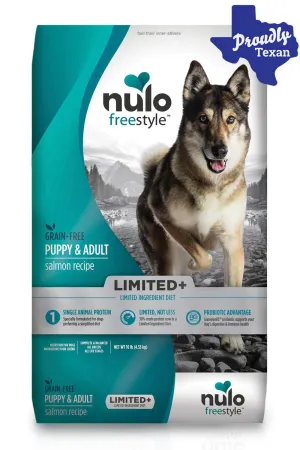 Nulo Freestyle Limited  Salmon Puppy & Adult Dry Dog Food