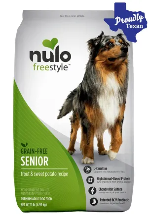 Nulo Freestyle Trout & Sweet Potato Senior Dry Dog Food