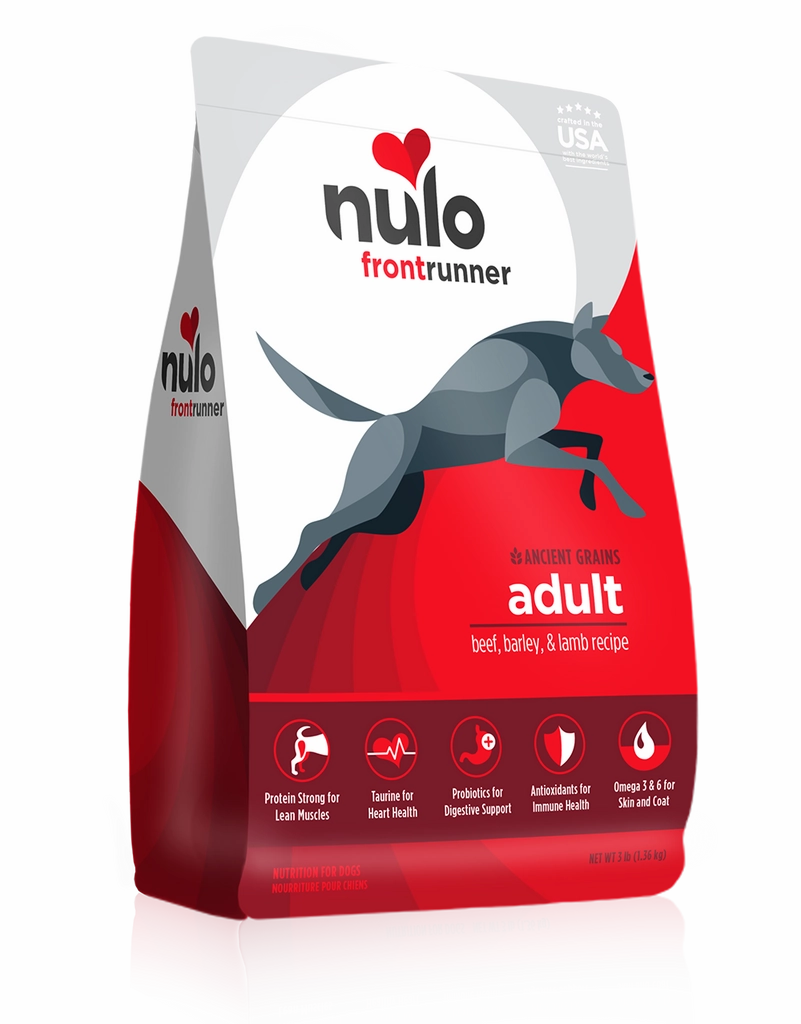 Nulo Frontrunner Adult Dog with Beef, Barley & Lamb