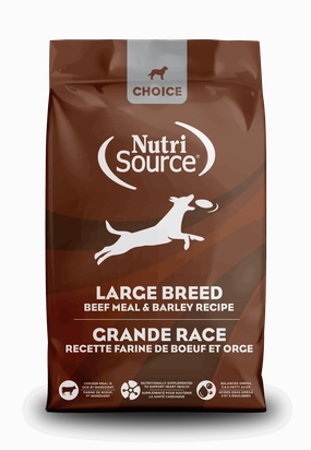 Nutri Source Choice Large Breed Beef & Barley