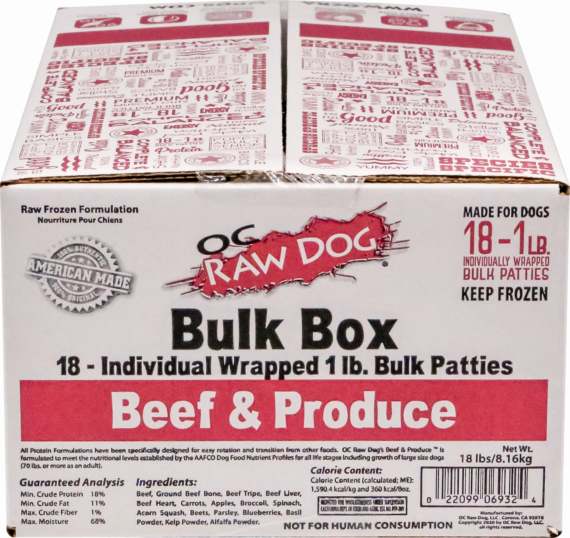 OC Raw Beef & Produce
