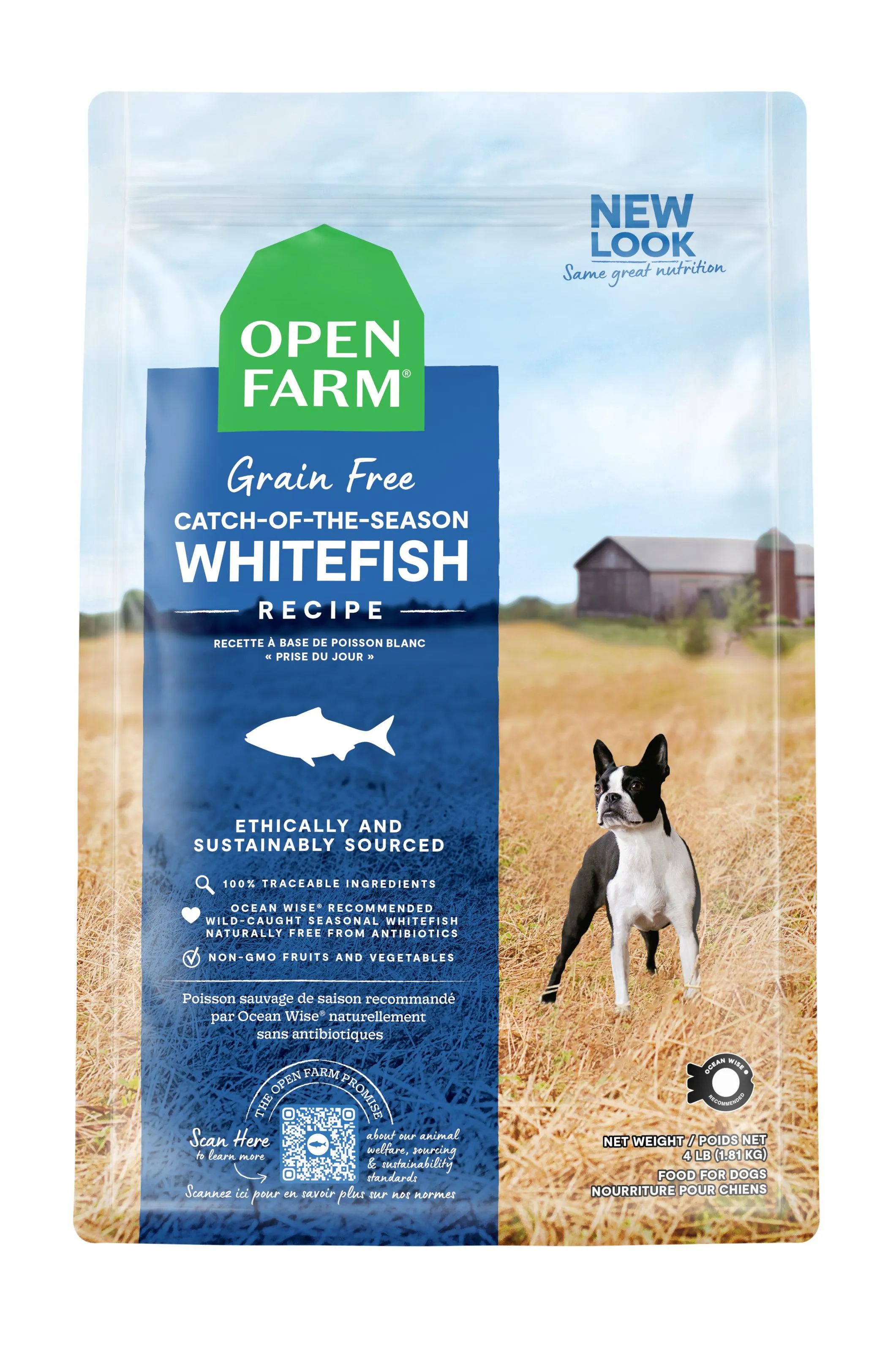 Open Farm Catch-of-the-Season Whitefish Dry Dog Food