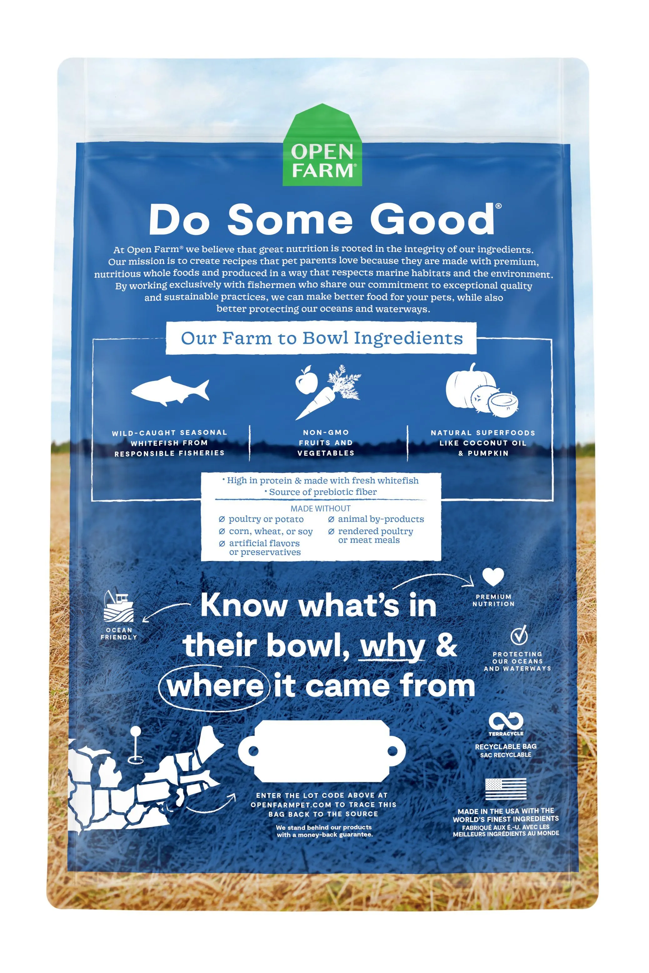 Open Farm Catch-of-the-Season Whitefish Dry Dog Food