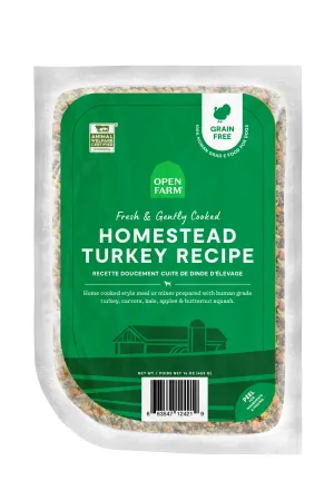 Open Farm Gently Cooked Homestead Turkey Fresh Dog Food