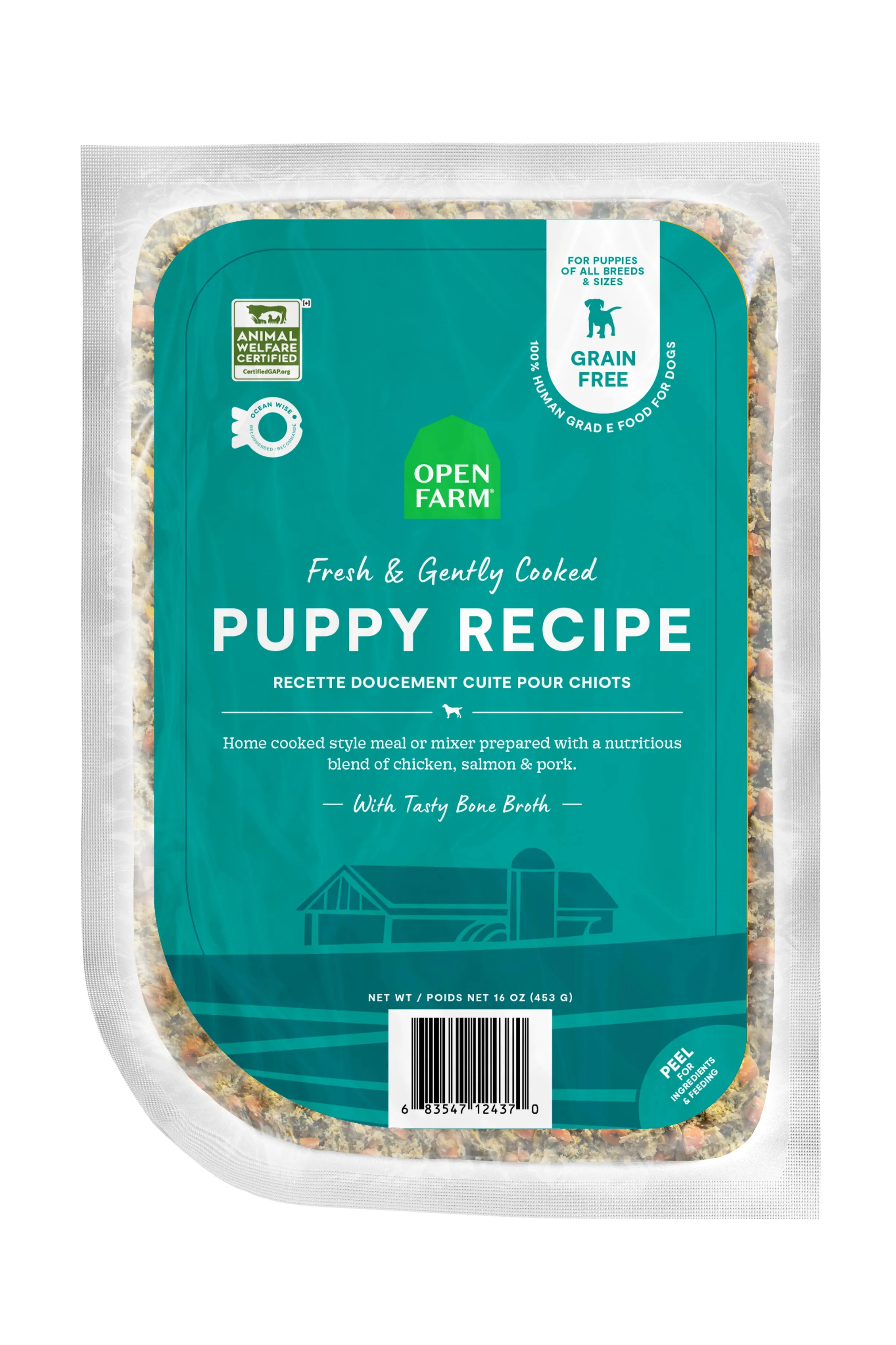 Open Farm Gently Cooked Puppy Fresh Dog Food