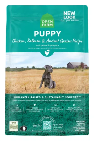 Open Farm Puppy Chicken, Salmon, and Ancient Grains Dry Dog Food