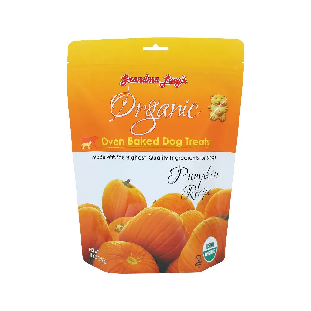 Organic Oven Baked Pumpkin Dog Cookies