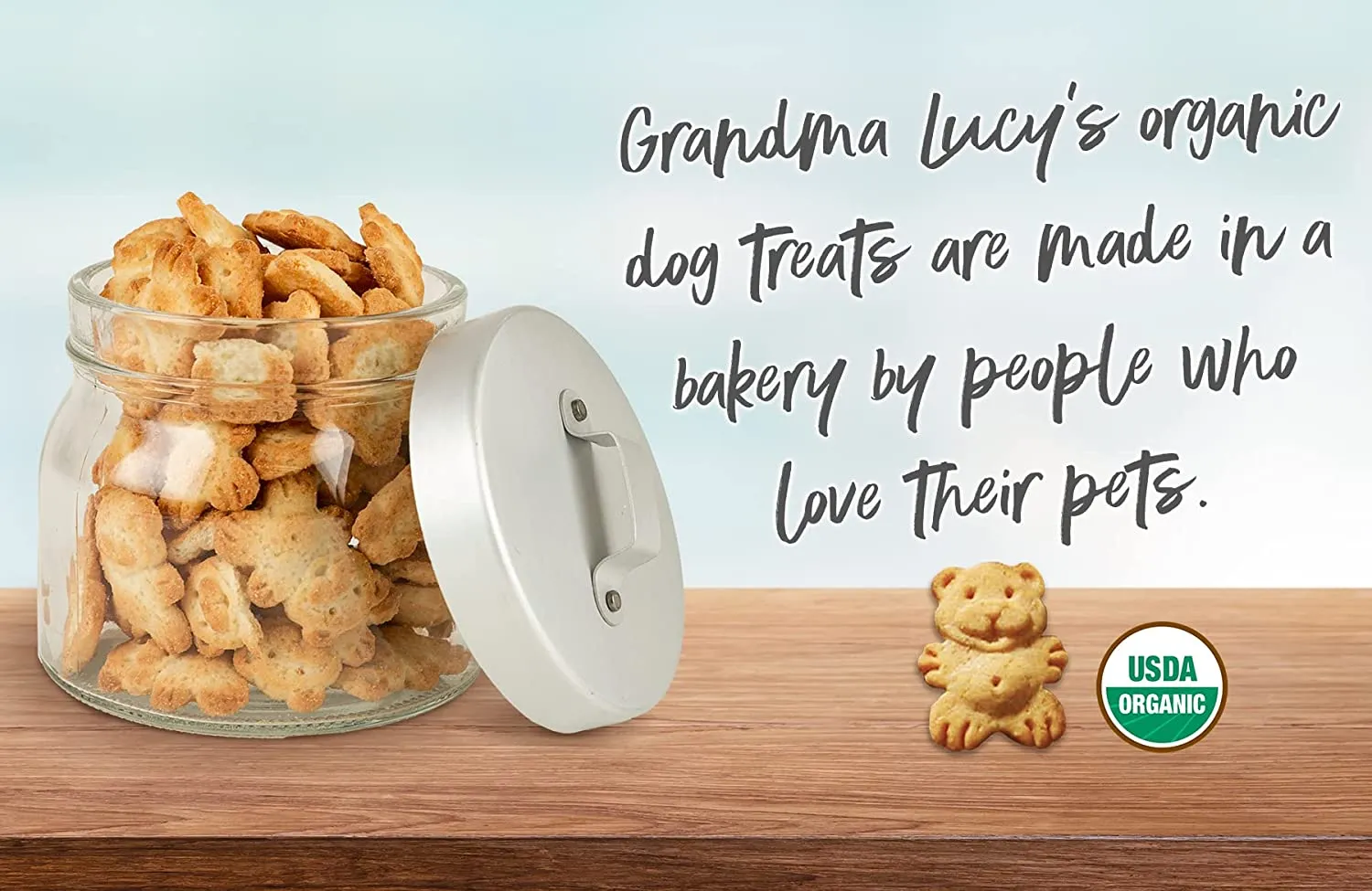 Organic Oven Baked Pumpkin Dog Cookies