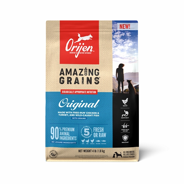 ORIJEN High Protein Amazing Grains Original Dry Dog Food