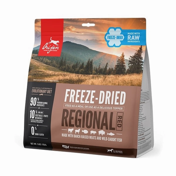 ORIJEN Regional Red Freeze Dried Dog Food