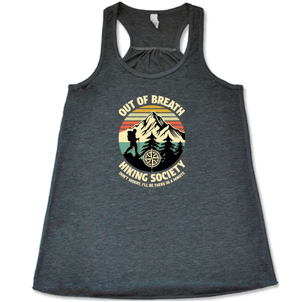 Out Of Breath Hiking Society Shirt