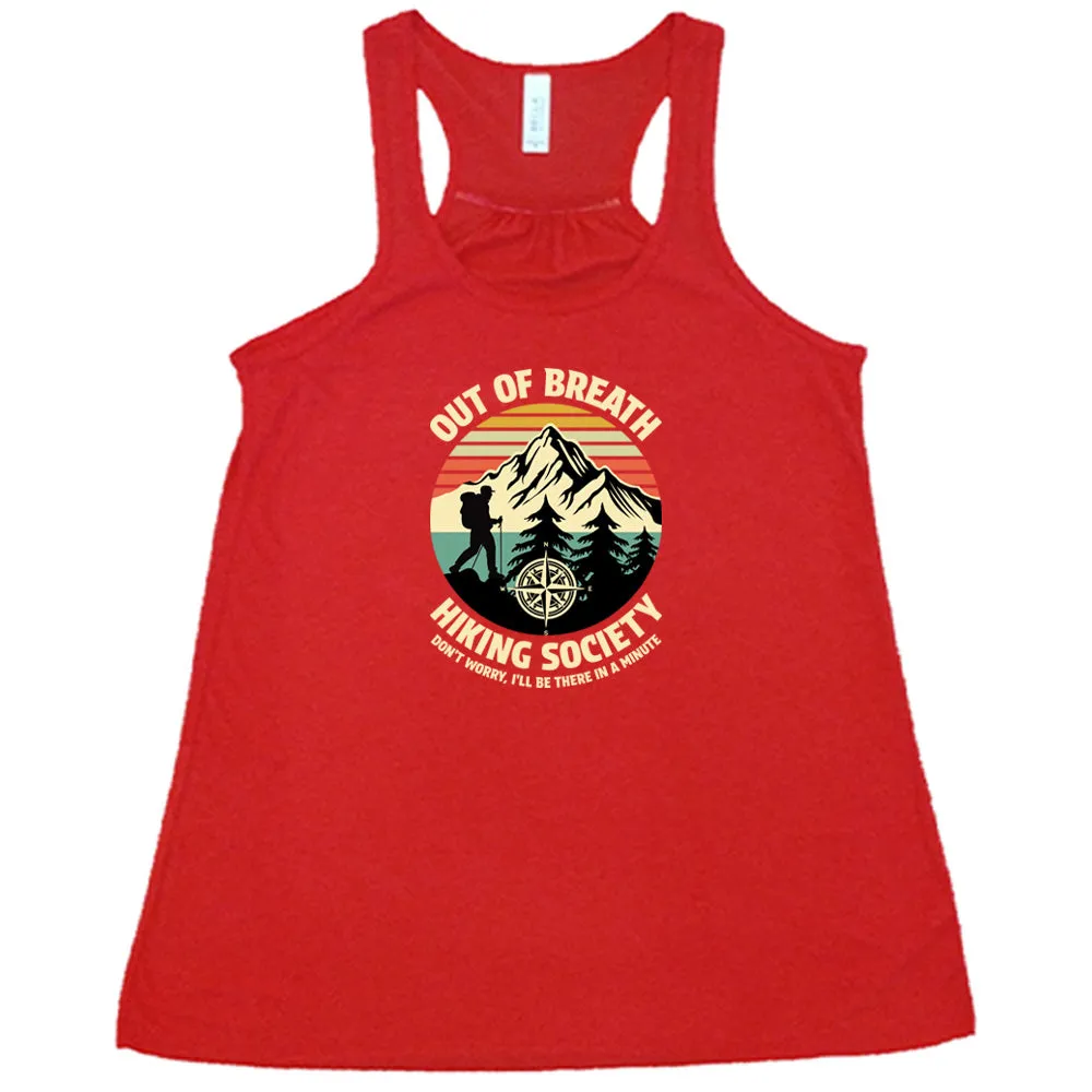 Out Of Breath Hiking Society Shirt