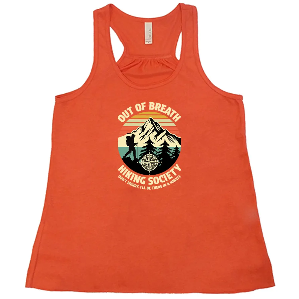Out Of Breath Hiking Society Shirt