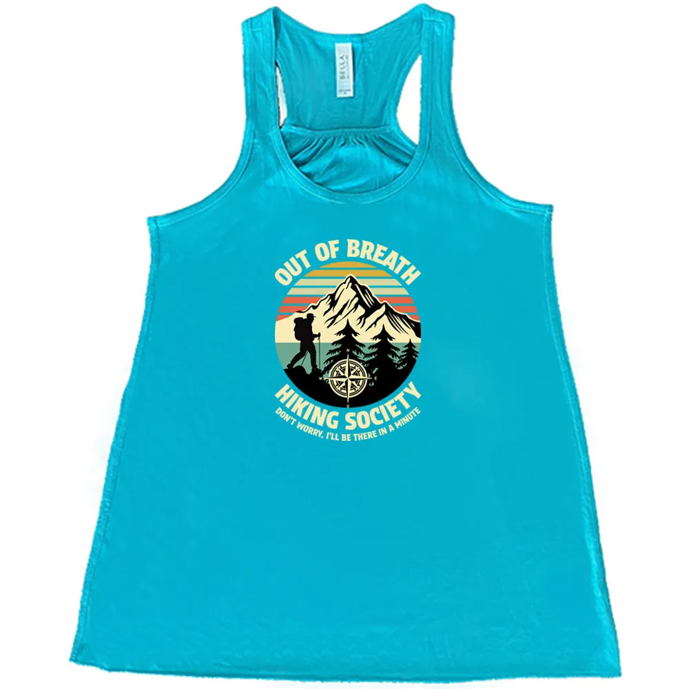 Out Of Breath Hiking Society Shirt