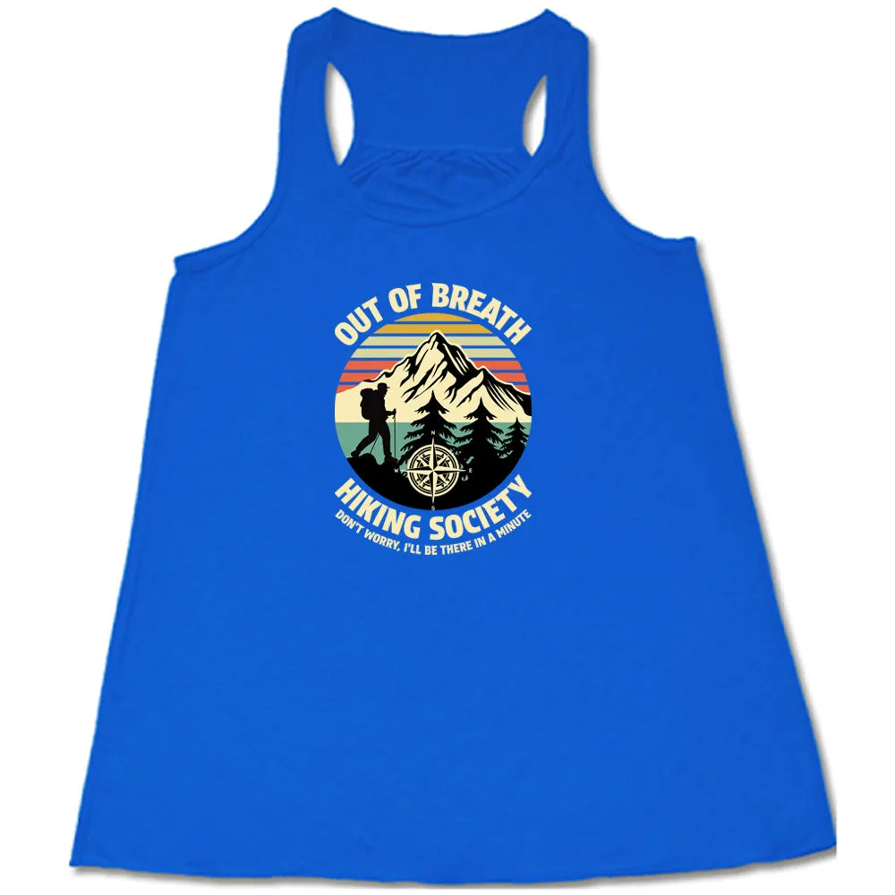Out Of Breath Hiking Society Shirt