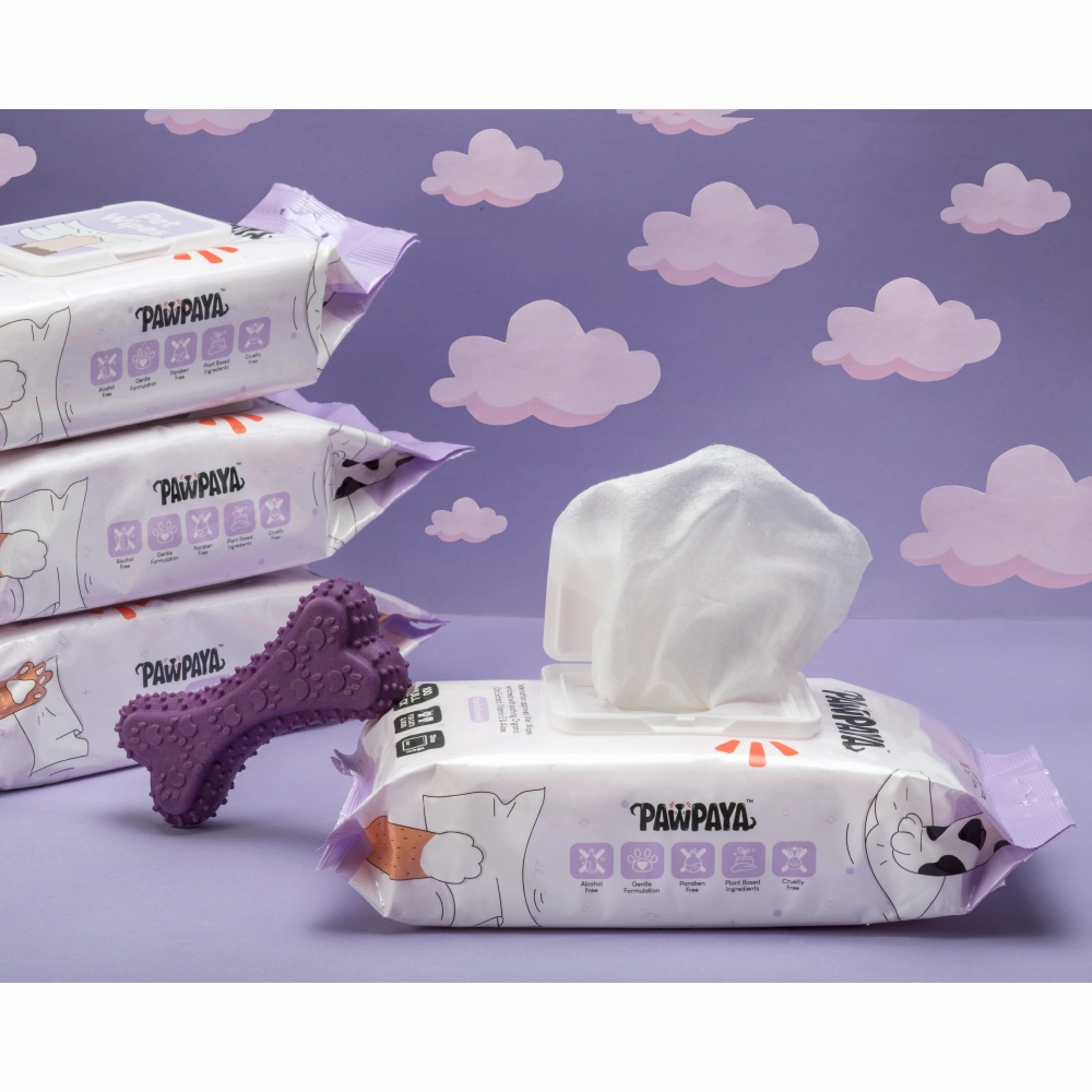 Pawpaya Pet Wipes for Dogs and Cats