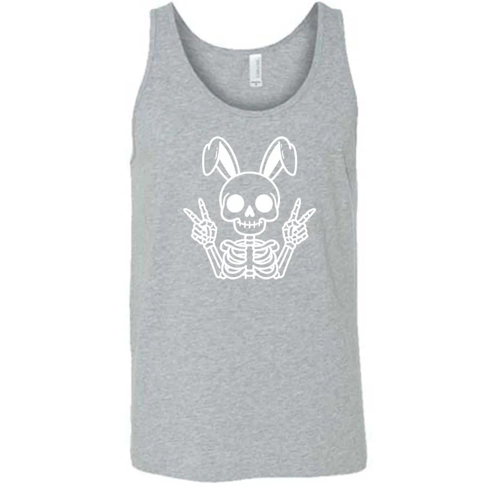Peace Bunny Skeleton Shirt Unisex