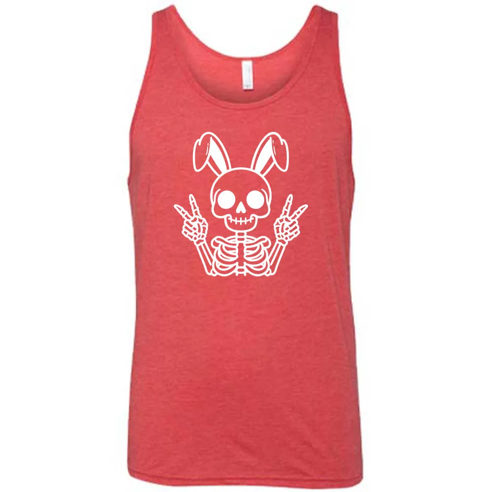 Peace Bunny Skeleton Shirt Unisex