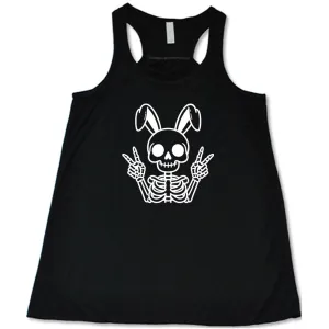 Peace Bunny Skeleton Shirt