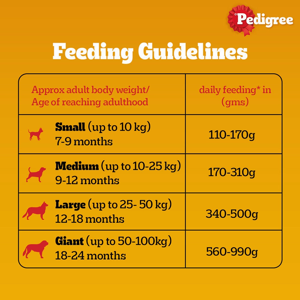 Pedigree Chicken and Vegetables and Chicken and Liver Chunks in Gravy Adult Dry and Wet Food Combo