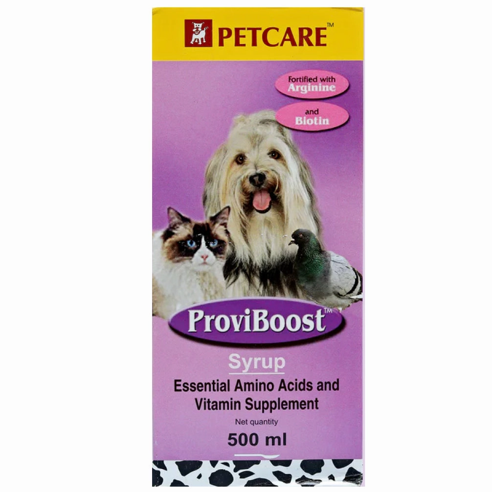Petcare Proviboost Syrup Essential Amino Acids and Vitamin Supplements for Dogs and Cats
