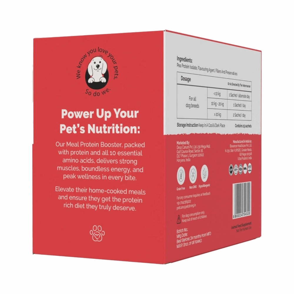 PetStrong Chicken and Rice Fresh Food and 2.2  Meal Protein Booster for Dogs Combo
