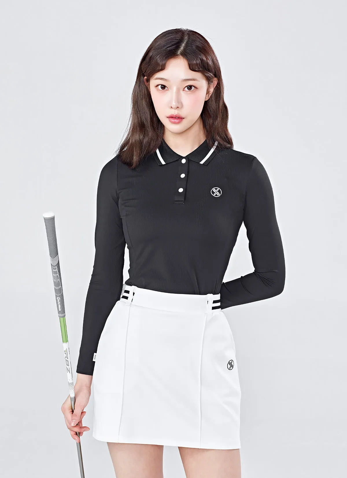 Pintuck Point H-line Skirt