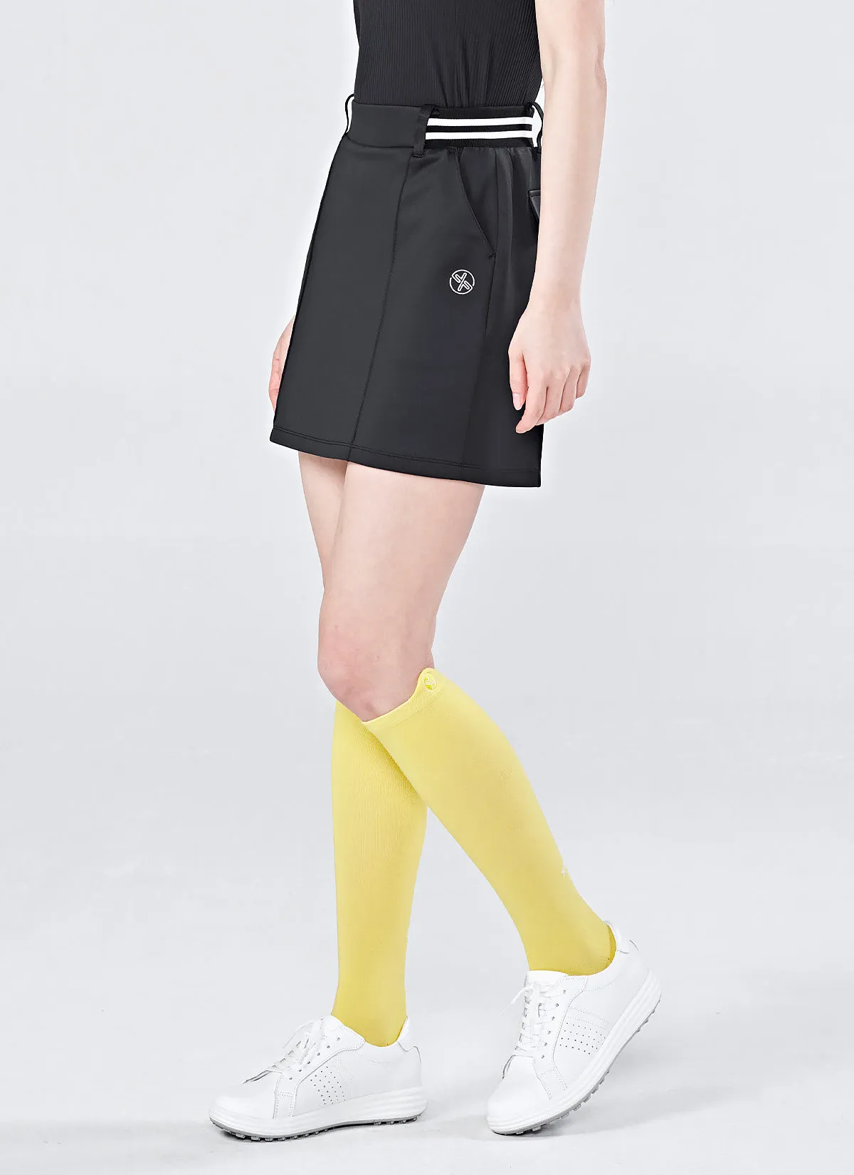 Pintuck Point H-line Skirt