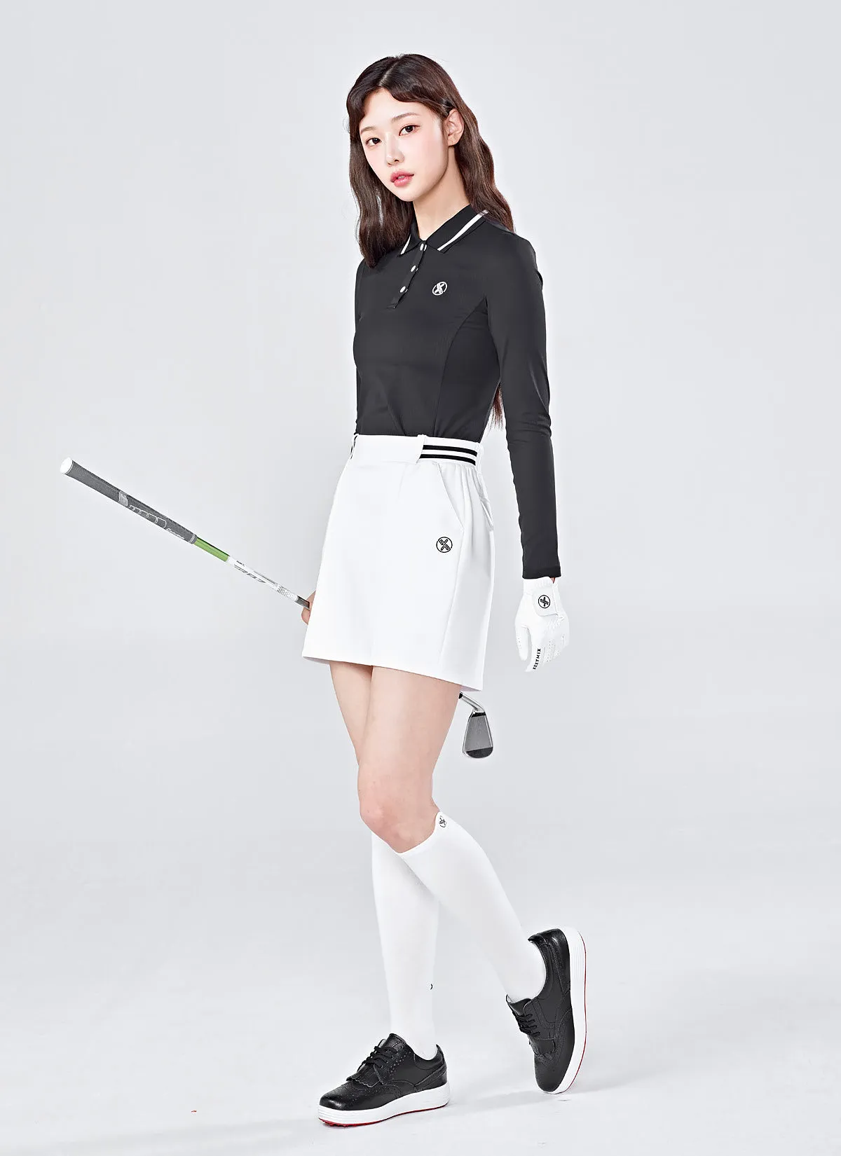 Pintuck Point H-line Skirt